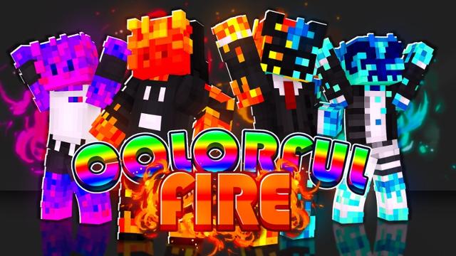 Thumbnail of the Minecraft Bedrock Marketplace product COLORFUL FIRE created by Skilendarz.