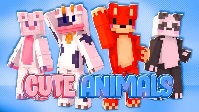 Thumbnail of the Minecraft Bedrock Marketplace product Cute Animals created by Skilendarz.