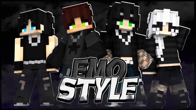 Thumbnail of the Minecraft Bedrock Marketplace product Emo Style created by Skilendarz.