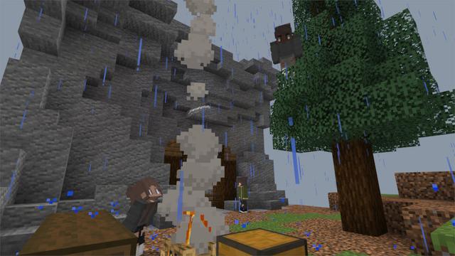 Screenshot of the Minecraft Bedrock Marketplace product Find The Sheep created by Skilendarz.