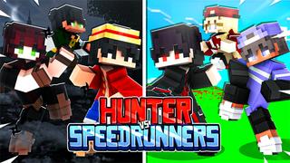 Thumbnail of the Minecraft Bedrock Marketplace product Hunter vs Speedrunners created by Skilendarz.