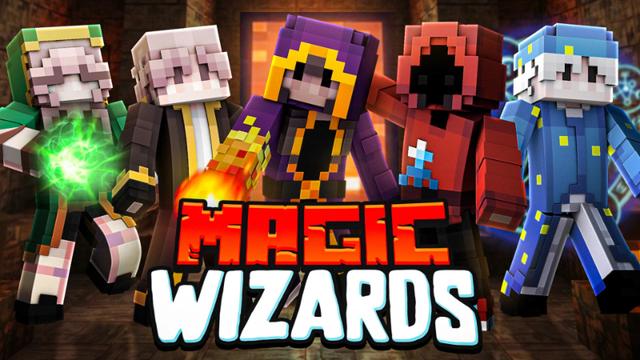 Thumbnail of the Minecraft Bedrock Marketplace product Magic Wizards created by Skilendarz.