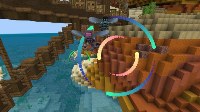 Screenshot of the Minecraft Bedrock Marketplace product Minigame Island created by Skilendarz.