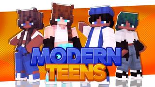 Thumbnail of the Minecraft Bedrock Marketplace product Modern Teens created by Skilendarz.
