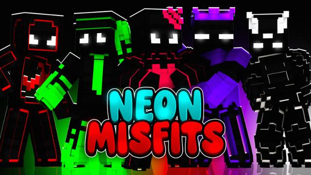 Thumbnail of the Minecraft Bedrock Marketplace product Neon Misfits created by Skilendarz.