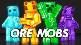Thumbnail of the Minecraft Bedrock Marketplace product ORE MOBS created by Skilendarz.
