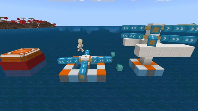 Screenshot of the Minecraft Bedrock Marketplace product Parkour Mechanics created by Skilendarz.