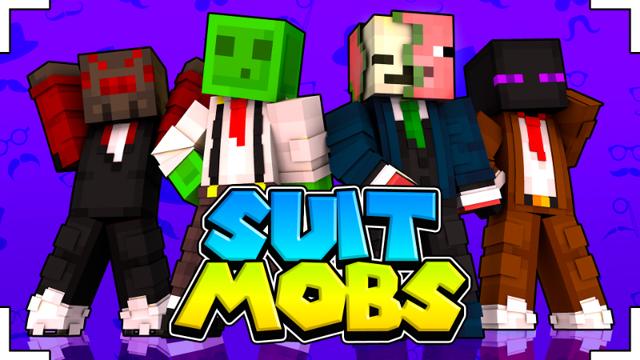 Thumbnail of the Minecraft Bedrock Marketplace product Suit Mobs created by Skilendarz.