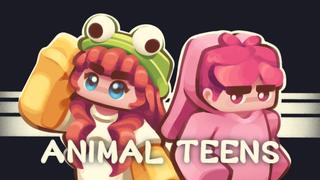 Thumbnail of the Minecraft Bedrock Marketplace product Animal Teens created by Snail Studios.