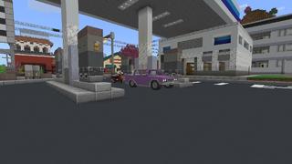 Screenshot of the Minecraft Bedrock Marketplace product Anime City created by Snail Studios.