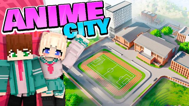 Thumbnail of the Minecraft Bedrock Marketplace product Anime City created by Snail Studios.