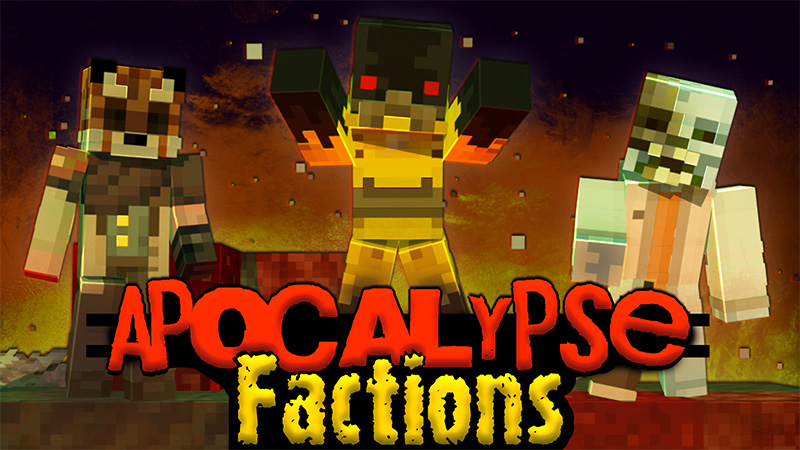 Thumbnail of the Minecraft Bedrock Marketplace product Apocalypse Factions created by Snail Studios.