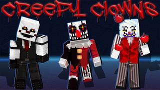 Thumbnail of the Minecraft Bedrock Marketplace product Creepy Clowns created by Snail Studios.