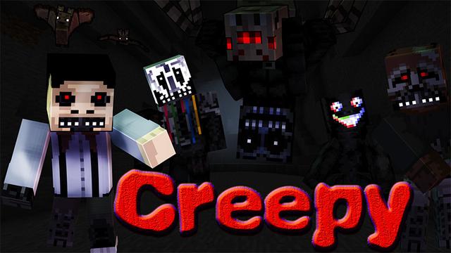 Thumbnail of the Minecraft Bedrock Marketplace product Creepy created by Snail Studios.