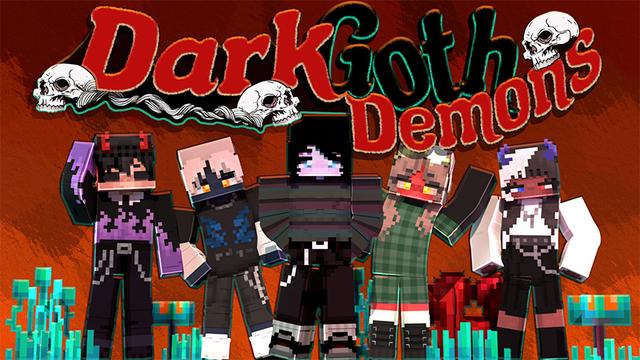 Thumbnail of the Minecraft Bedrock Marketplace product Dark Goth Demons created by Snail Studios.