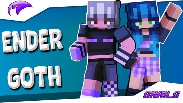 Thumbnail of the Minecraft Bedrock Marketplace product Ender Goth created by Snail Studios.