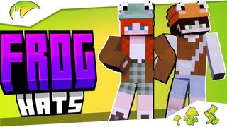 Thumbnail of the Minecraft Bedrock Marketplace product Frog Hats created by Snail Studios.