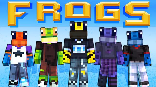 Thumbnail of the Minecraft Bedrock Marketplace product Frogs created by Snail Studios.