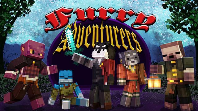 Thumbnail of the Minecraft Bedrock Marketplace product Furry Adventurers created by Snail Studios.