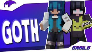 Thumbnail of the Minecraft Bedrock Marketplace product Goth created by Snail Studios.