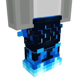 Thumbnail of the Minecraft Bedrock Marketplace product Ice Fire Leggings created by Snail Studios.