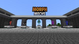 Screenshot of the Minecraft Bedrock Marketplace product Morph Mechs created by Snail Studios.