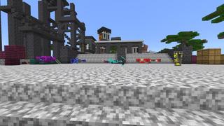 Screenshot of the Minecraft Bedrock Marketplace product Morph Mechs created by Snail Studios.
