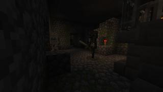 Screenshot of the Minecraft Bedrock Marketplace product Noob VS Pro: Secret Bases created by Snail Studios.