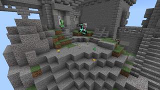 Screenshot of the Minecraft Bedrock Marketplace product One Block: Chunks created by Snail Studios.
