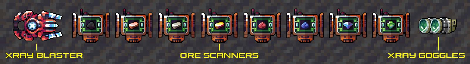Panorama of the Minecraft Bedrock Marketplace product OVERPOWERED XRAY created by Snail Studios.