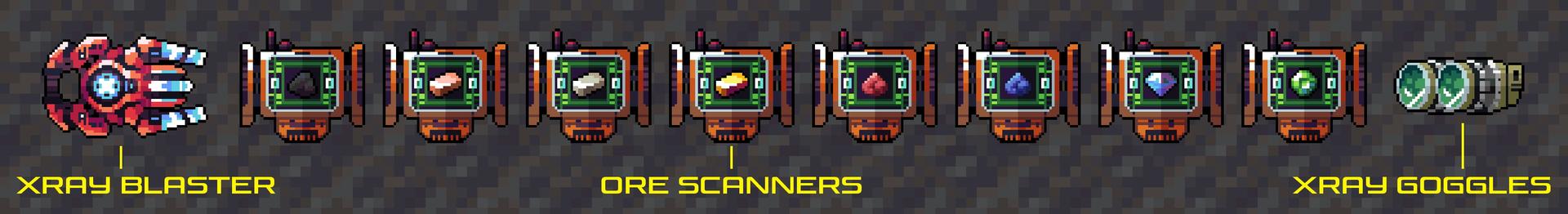 Panorama of the Minecraft Bedrock Marketplace product OVERPOWERED XRAY created by Snail Studios.