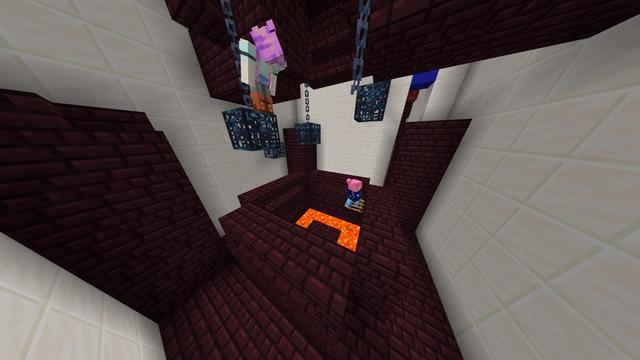 Screenshot of the Minecraft Bedrock Marketplace product Parkour 100 created by Snail Studios.