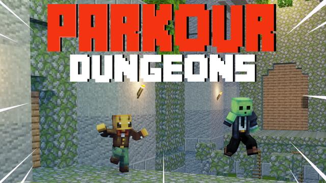 Thumbnail of the Minecraft Bedrock Marketplace product Parkour Dungeons created by Snail Studios.