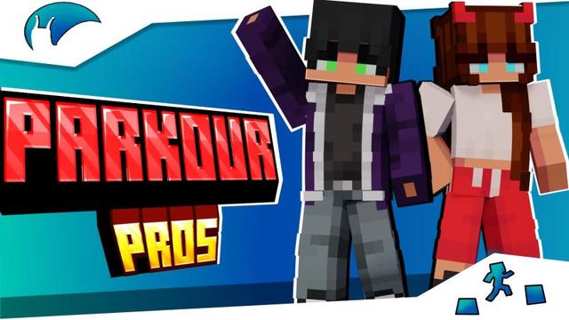 Thumbnail of the Minecraft Bedrock Marketplace product Parkour Pros created by Snail Studios.