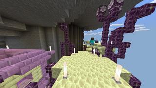 Screenshot of the Minecraft Bedrock Marketplace product Parkour created by Snail Studios.