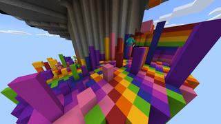 Screenshot of the Minecraft Bedrock Marketplace product Parkour created by Snail Studios.