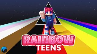 Thumbnail of the Minecraft Bedrock Marketplace product Rainbow Teens created by Snail Studios.