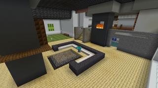 Screenshot of the Minecraft Bedrock Marketplace product Secret Village Bunker created by Snail Studios.