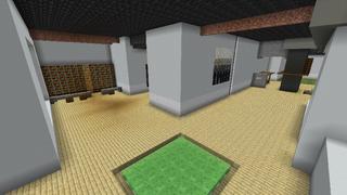 Screenshot of the Minecraft Bedrock Marketplace product Secret Village Bunker created by Snail Studios.