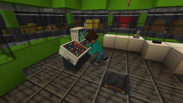Screenshot of the Minecraft Bedrock Marketplace product Security Bunker created by Snail Studios.