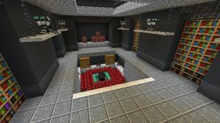 Screenshot of the Minecraft Bedrock Marketplace product Security Bunker created by Snail Studios.