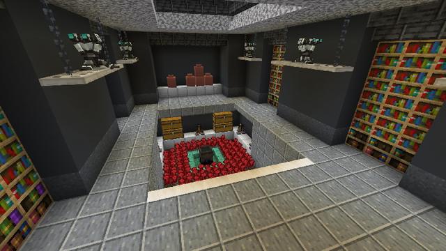 Screenshot of the Minecraft Bedrock Marketplace product Security Bunker created by Snail Studios.