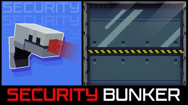 Thumbnail of the Minecraft Bedrock Marketplace product Security Bunker created by Snail Studios.