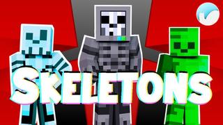 Thumbnail of the Minecraft Bedrock Marketplace product Skeletons created by Snail Studios.