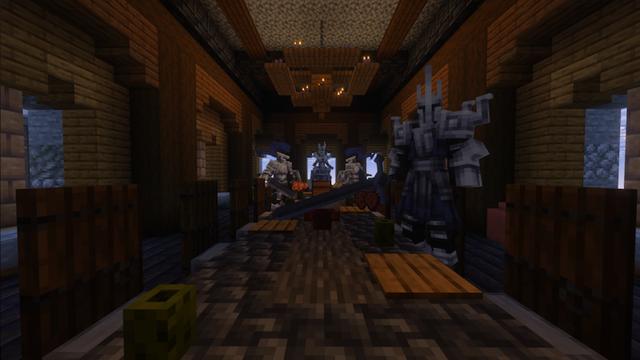 Screenshot of the Minecraft Bedrock Marketplace product Soul Craft Add-On created by Snail Studios.