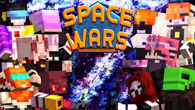Thumbnail of the Minecraft Bedrock Marketplace product Space Wars created by Snail Studios.