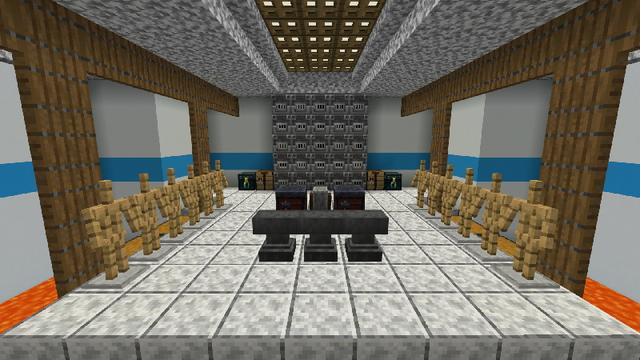Screenshot of the Minecraft Bedrock Marketplace product Streamer Security Bunker created by Snail Studios.