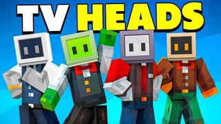 Thumbnail of the Minecraft Bedrock Marketplace product TV Heads created by Snail Studios.