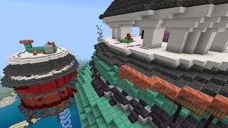 Screenshot of the Minecraft Bedrock Marketplace product Ultimate Sky Base created by Snail Studios.