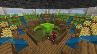 Screenshot of the Minecraft Bedrock Marketplace product Ultimate Sky Base created by Snail Studios.